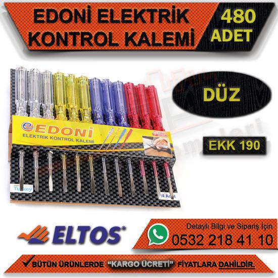 Edoni Ekk190 Elektirik Kontrol Kalemi Düz (480 Adet)