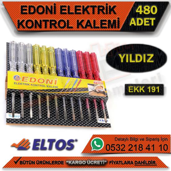 Edoni Ekk191 Elektirik Kontrol Kalemi Yıldız (480 Adet)