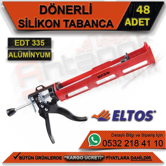 Eltos Edt335 Dönerli Al. Silikon Tabancası (48 Adet)