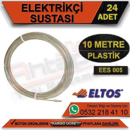 Eltos Ees005 Elektrikçi Sustası Plastik 10 Metre (24 Adet)