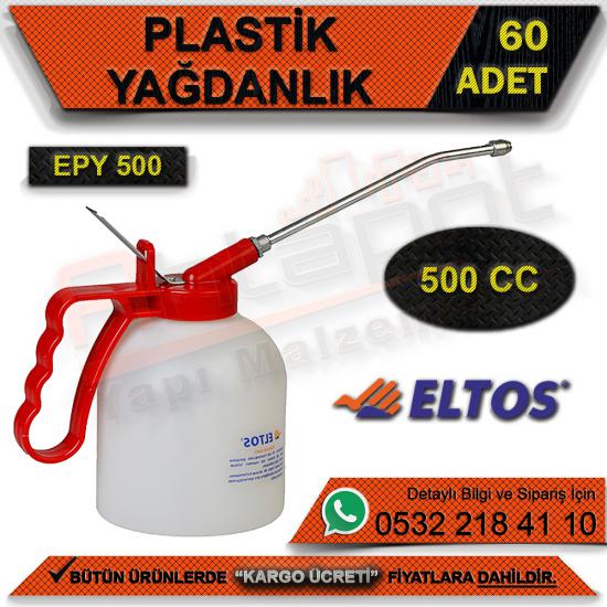 Eltos Epy500 Plastik Yağdanlık 500 Cc (60 Adet)