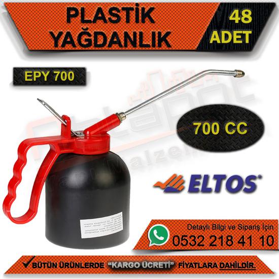 Eltos Epy700 Plastik Yağdanlık 700 Cc (48 Adet)