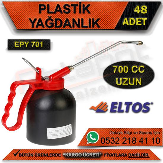Eltos Epy701 Plastik Yağdanlık 700 Cc Uzun (48 Adet)