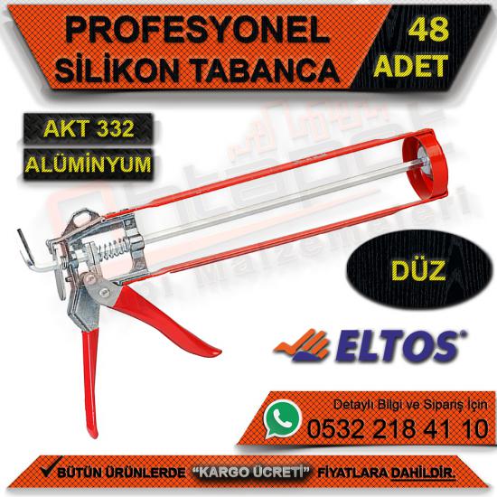 Eltos Akt332 Profesyonel Silikon Tabancası Düz (48 Adet)