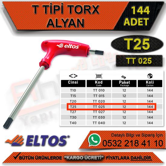 Eltos T Alyan Torx T25 (144 Adet), Eltos Tt025, Eltos T Alyan Torx T25, Eltos, T, Alyan, Torx, T25, T Alyan Torx T25, T Alyan Torx, T Alyan, Alyan Torx, Eltos Alyan, T Alyan Torx T25, T Alyan T25, Top