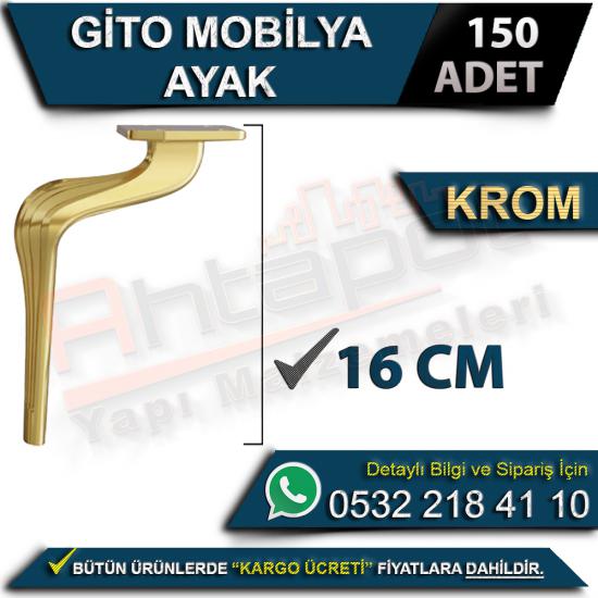 Gito Mobilya Ayak 16 Cm Krom (150 Adet), Gito, Mobilya, Ayak, 16 Cm, Krom, Gito Mobilya Ayak, 16 Cm Krom Ayak, Gito Ayak, Mobilya Ayak, 16 Cm Ayak, Gito Ayak