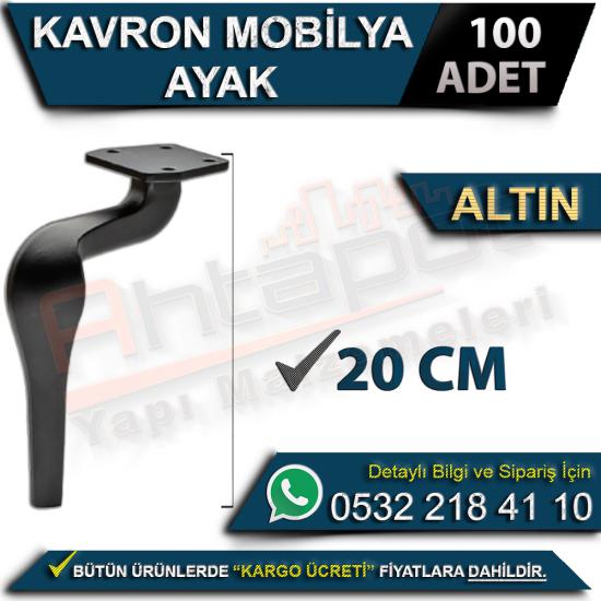 Kavron Mobilya Ayak 20 Cm Altın (100 Adet), Kavron, Mobilya, Ayak, 20 Cm, Altın, Kavron Mobilya Ayak, 20 Cm Altın Ayak, Kavron Ayak, Mobilya Ayak, 20 Cm Ayak, Altın Ayak