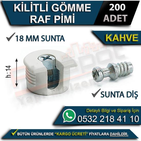 Kilitli Gömme Raf Pimi Sunta Diş 18 Mm Kahve (200 Adet), Kilitli, Gömme, Raf, Pimi, Sunta, Diş, 18 Mm, Kahve, Kilitli Gömme Raf Pimi, Sunta Diş Raf Pimi, 18 Mm Raf Pimi, Kahve Raf Pimi, Gömme Raf Pimi