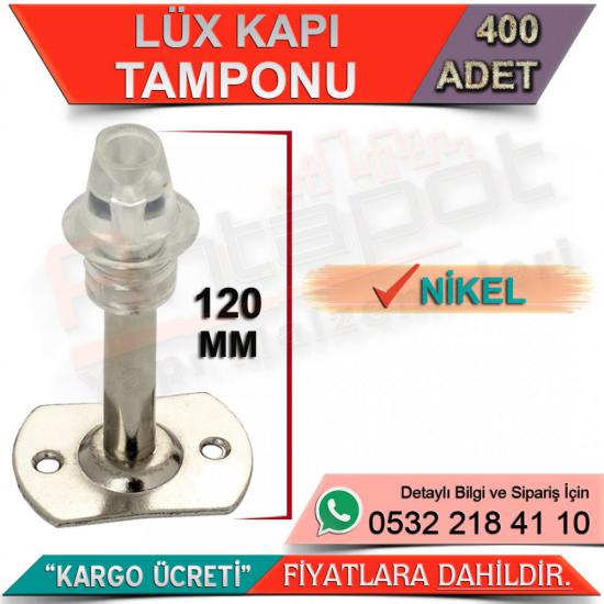 Lüx Kapı Tamponu 120 Mm Nikel (400 Adet)