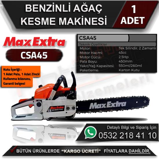 Max Extra CSA45 Benzinli Ağaç Kesme Makinesi