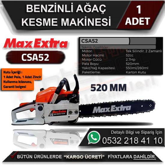 Max Extra CSA52 Benzinli Ağaç Kesme Makinesi