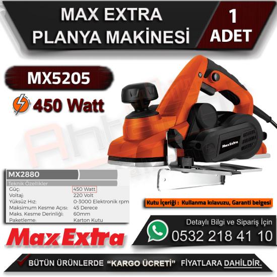 Max Extra Mx2880 Lambalı Planya Makinesi