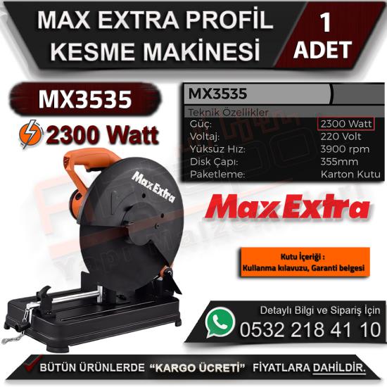 Max Extra MX3535 Profil Kesme Makinası 2300W 355mm