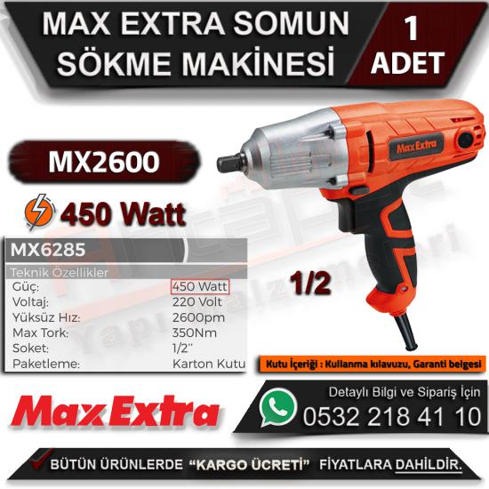 Max Extra MX6270 Somun Sökme Makinesi