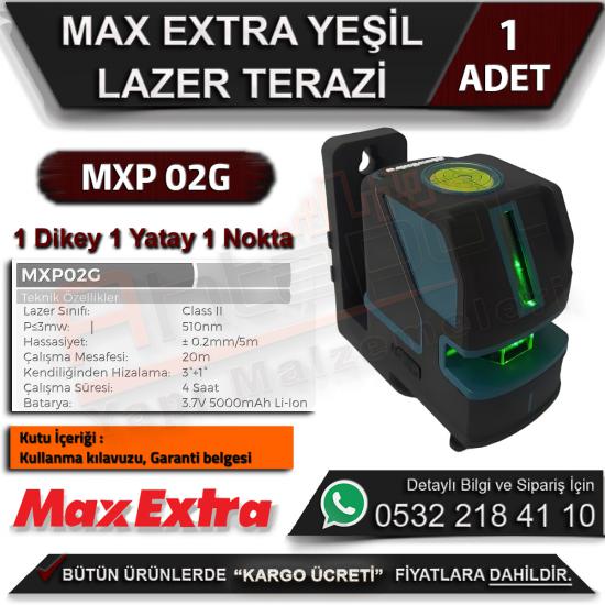 Max Extra MXP02G Yeşil Lazer Terazi