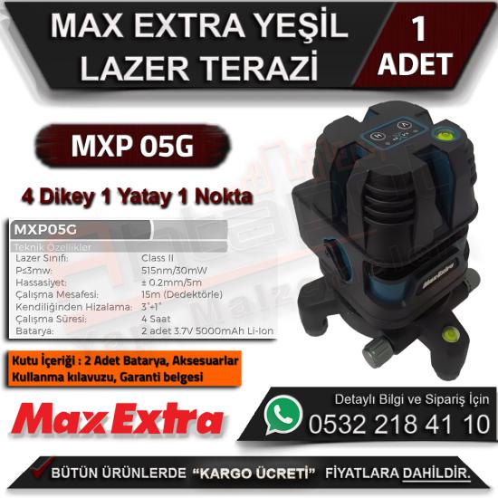 Max Extra MXP05G Yeşil Lazer Terazi