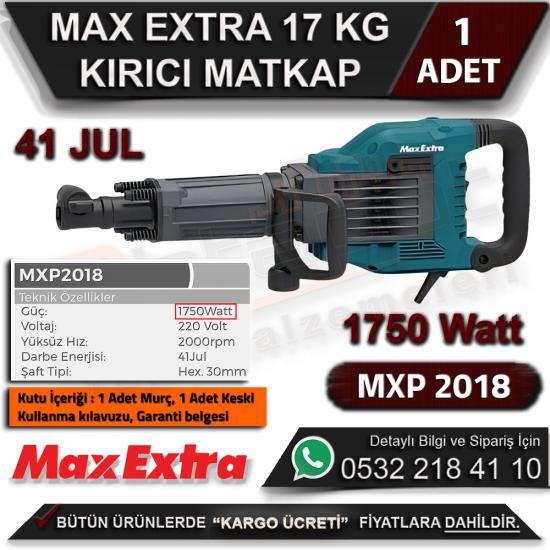 Max Extra MXP2018 17 Kg Kırıcı Matkap