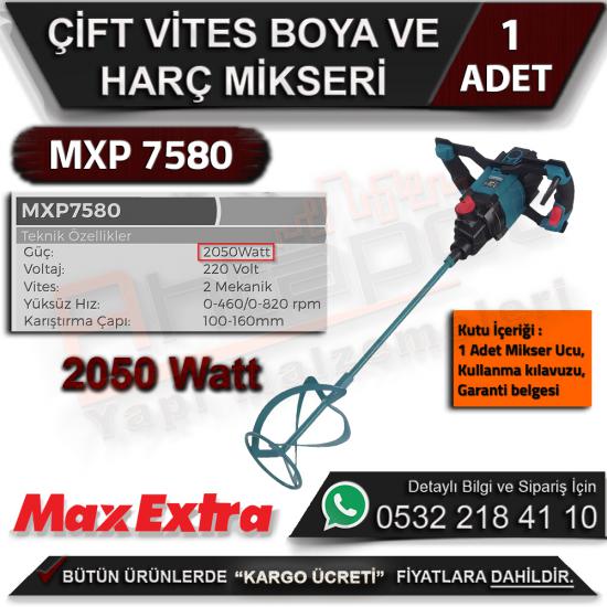 Max Extra MXP7580 2050W 220V Çift Vitesli Boya ve Harç Mikseri