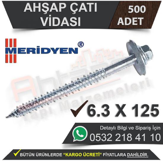 Meridyen Ahşap Çatı Vidası 6.3X125 (500 Adet), Meridyen Ahşap Çatı Vidası 6.3X125, Meridyen, Ahşap, Çatı, Vidası, 6.3X125, Meridyen Ahşap Çatı Vidası, 6.3X125, Ahşap Çatı Vidası, Çatı Vidası, Meridyen