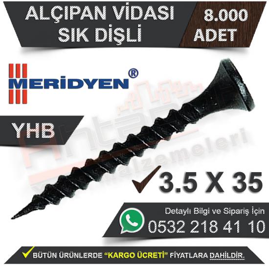 Meridyen Alçıpan Vidası Sık Dişli 3.5X35 (8.000 Adet), Meridyen, Alçıpan, Vidası, Sık, Dişli, 3.5X35, Meridyen Vida, Alçıpan Vidası Sık Dişli, 3.5X35 Vida, 3.5X35 Alçıpan Vidası, Sık Dişli Alçıpan Vid