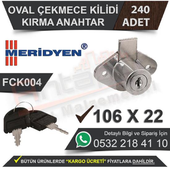 Meridyen Çekmece Kilidi Oval (Kırma Anahtar) 106X22 (240 Adet), Meridyen, Çekmece, Kilidi, Oval, (Kırma Anahtar), 106X22, Meridyen Kilit, Çekmece Kilidi Oval, (Kırma Anahtar) 106X22, Çekmece Kilidi