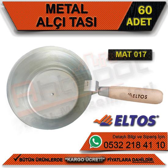 Eltos Mat017 Metal Alçı Tası (60 Adet)