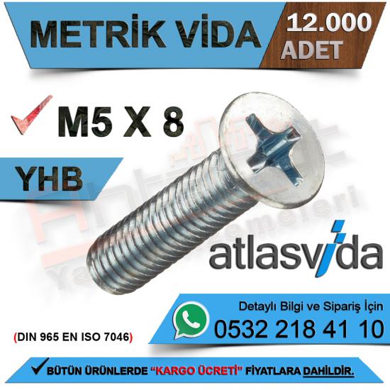 Atlas Metrik Vida Yhb M5.0X8.0 (12.000 Adet)