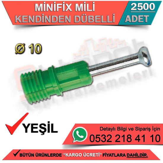 Kendinden Dübelli Minifix Mili Ø10 Nikel (2500 Adet)