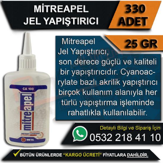 Mitreapel Jel Yapıştırıcı 25 Gr (330 Adet), Mitreapel Jel Yapıştırıcı 25 Gr, Mitreapel, Jel, Yapıştırıcı, 25 Gr, Mitreapel Jel Yapıştırıcı, Jel Yapıştırıcı, Hızlı Yapıştırıcı, Apel Hızlı Yapıştırıcı