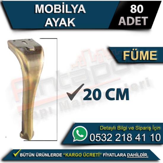 Mobilya Ayak 20 Cm Füme (80 Adet), Mobilya, Ayak, 20 Cm, Füme, Krom Mobilya Ayak, 20 Cm Füme Ayak, Mobilya Ayağı, Mobilya Ayak, 20 Cm Ayak, Füme Ayak