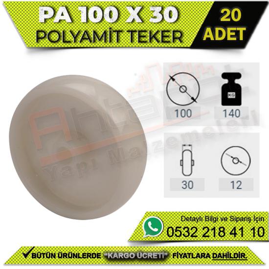 PA 100x30 Teker (20 ADET), PA 100x30 Teker, PA, 100x30, Teker, 100x30 Teker