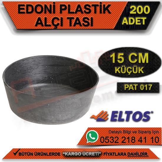 Edoni Pat015 Plastik Alçı Tası Küçük 15 Cm (200 Adet)