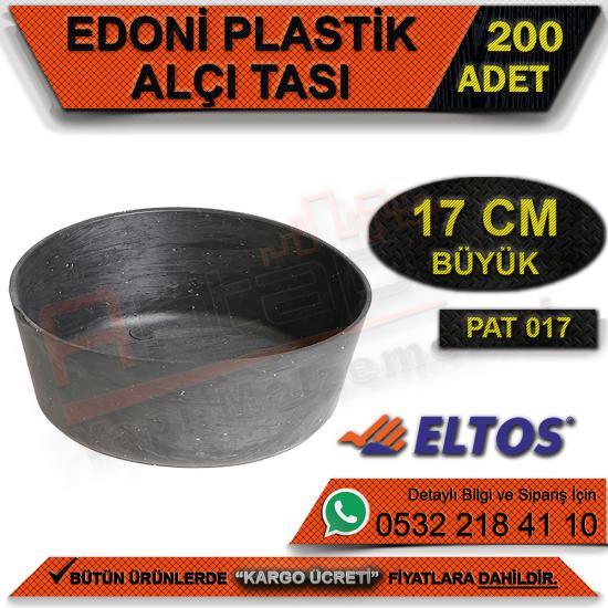 Edoni Pat017 Plastik Alçı Tası Büyük 17 Cm (200 Adet)