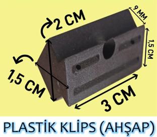 Plastik Deck Klips (1.000 Adet)