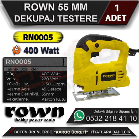 Rown RN0005 Dekupaj Testere 55mm 400 Watt