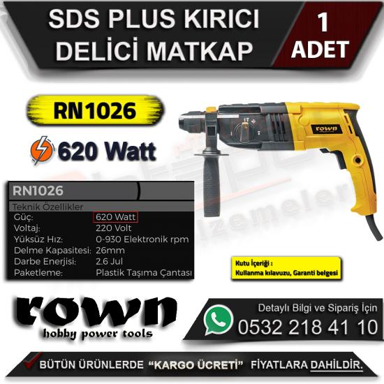 Rown RN1026 Sds Plus Kırıcı Delici Matkap