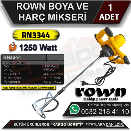 Rown RN3344 Boya ve Harç Karıştırıcı Mikser 1250 Watt