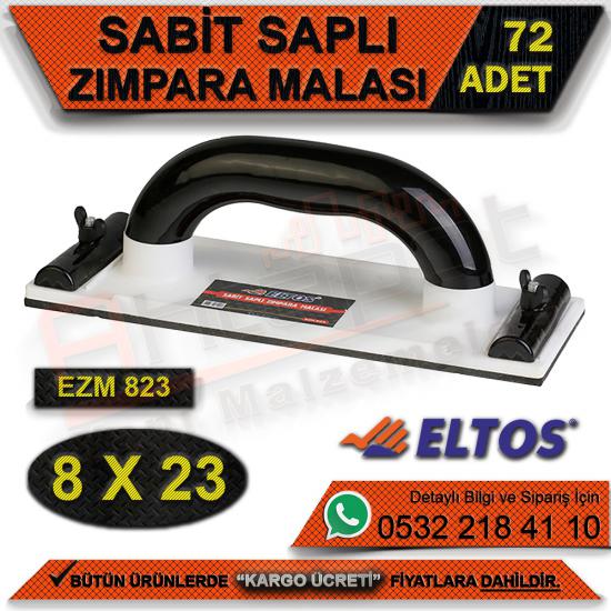 Eltos Ezm823 Sabit Saplı Zımpara Malası 8x23 Cm  (72 Adet)