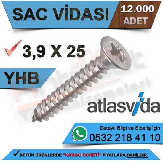 Atlas Sac Vidası Yhb 3,9X16 (12.000 Adet)