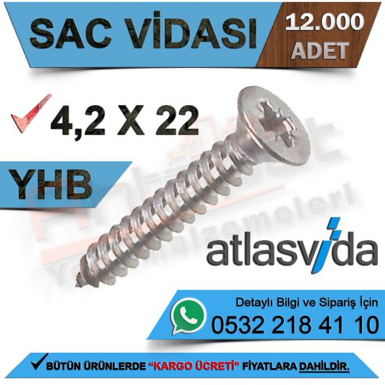 Atlas Sac Vidası Yhb 3,9X16 (12.000 Adet)