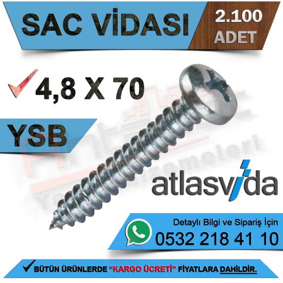 Atlas Sac Vidası Ysb 3,9X32 (10.000 Adet)