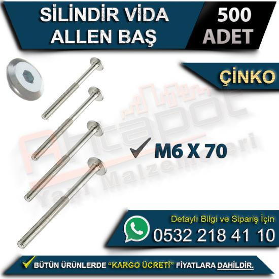 Silindir Vida Allen Baş M6x70 Çinko (500 Adet), Silindir Vida Allen Baş M6x70 Çinko, Silindir, Vida, Allen, Baş, M6x70, Çinko, Silindir Vida, Allen Baş Vida, M6x70 Çinko Vida, Silindir Vida Allen, M6