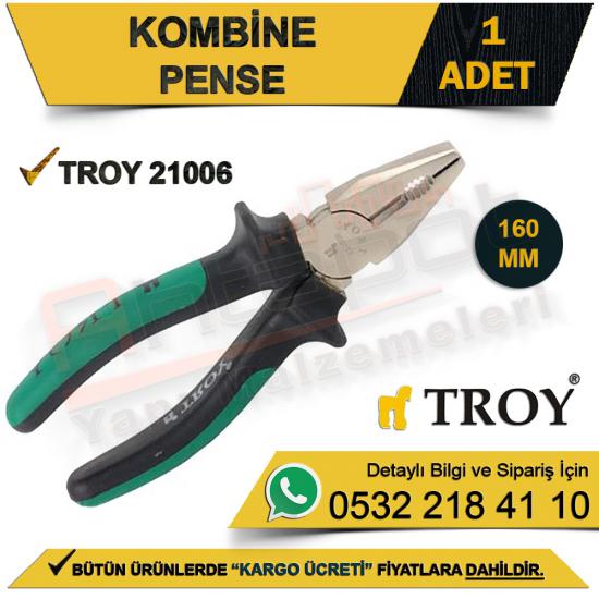 Troy 21006 Kombine Pense (160 Mm)