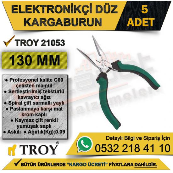 Troy 21053 Elektronikçi Düz Kargaburun (5 Adet)