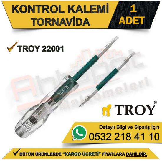 Troy 22001 Kontrol Kalemi Tornavida