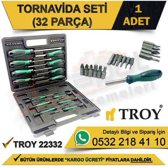 TROY 22332 Tornavida Seti, 32 Parça