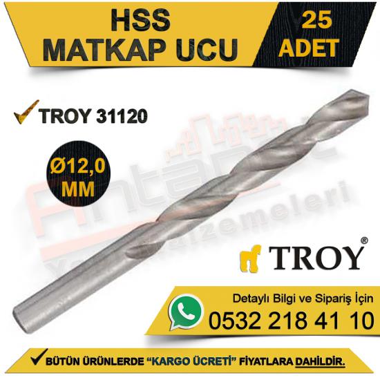 Troy 31120 HSS Matkap Ucu (Ø11,5 Mm) 25 Adet