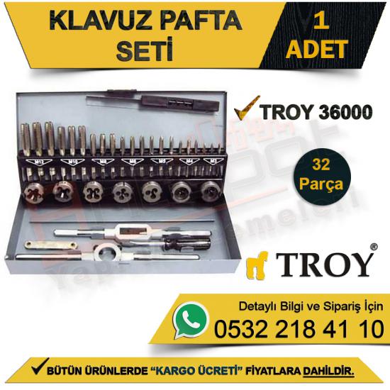 Troy 36000 Kılavuz Pafta Seti (32 Parça)