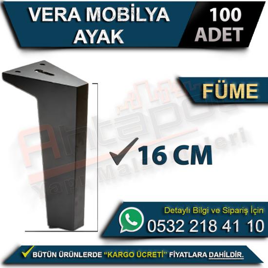 Vera Mobilya Ayak 16 Cm Füme (100 Adet), Vera, Mobilya, Ayak, 16 Cm, Krom, Vera Mobilya Ayak, 16 Cm Krom Ayak, Vera Ayak, Mobilya Ayak, 16 Cm Ayak, Füme Ayak