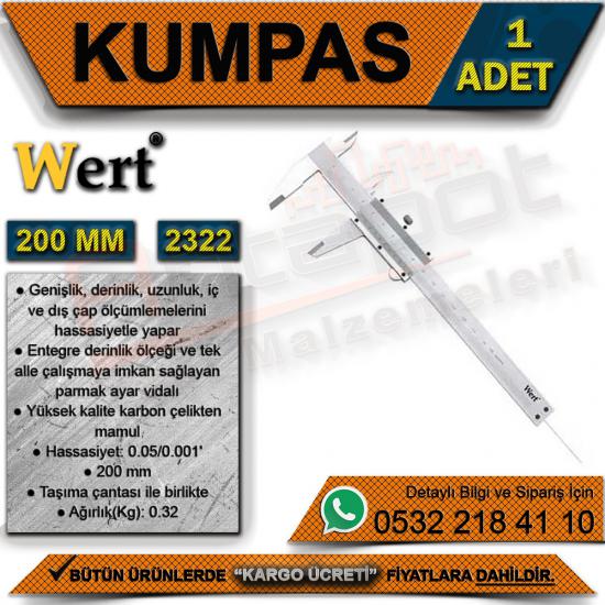 Wert 2322 Kumpas (200 Mm) (1 Adet)
